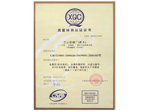 質(zhì)量體系認(rèn)證(中文)